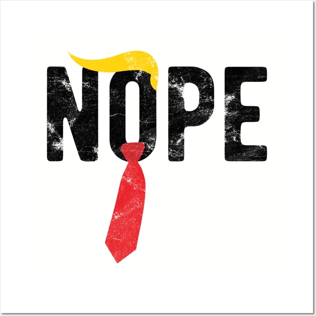 Nope Trump anti trumpdemocrat 2020 Wall Art by Gaming champion